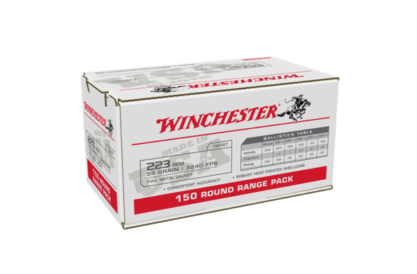 Winchester USA Value Pack 223 55GR FMJ 150PK - Licensed Firearm Dealer ...